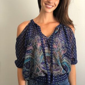 Flirty Cold-Shoulder Top